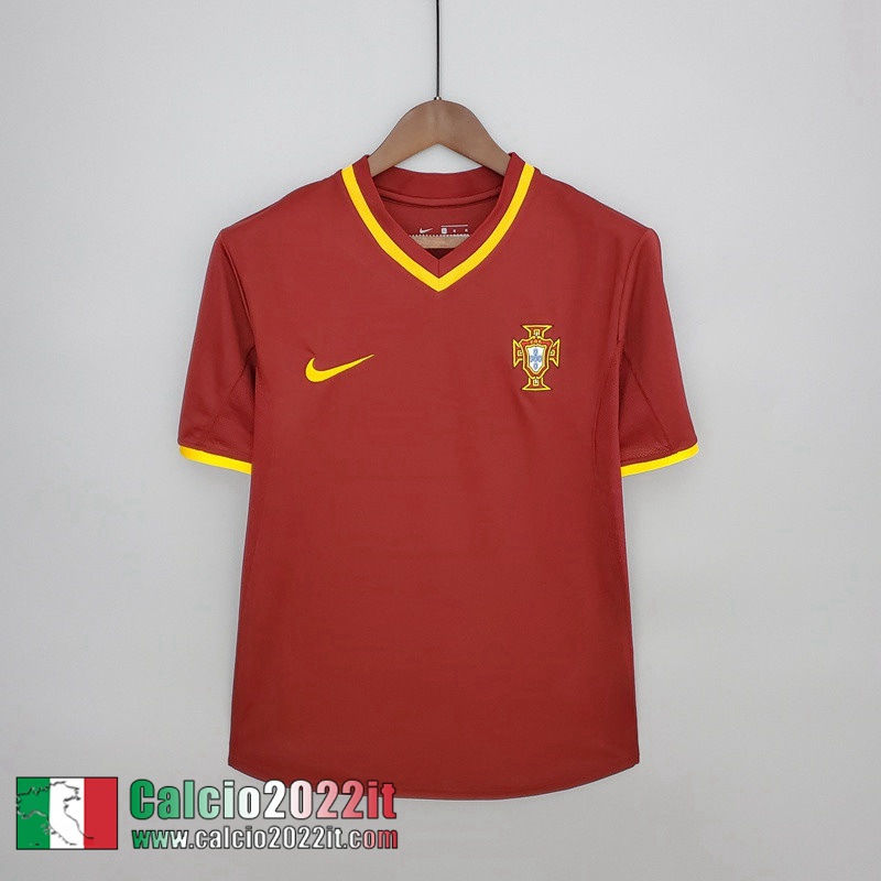 Portogallo Maglia Calcio Retro Prima Uomo 2000