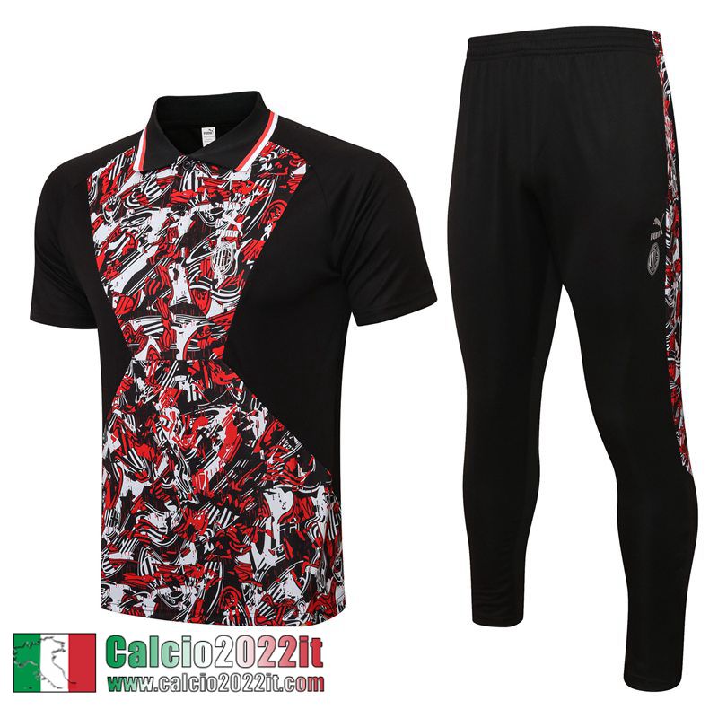 AC Milan Polo rosso Uomo 21 22 PL263