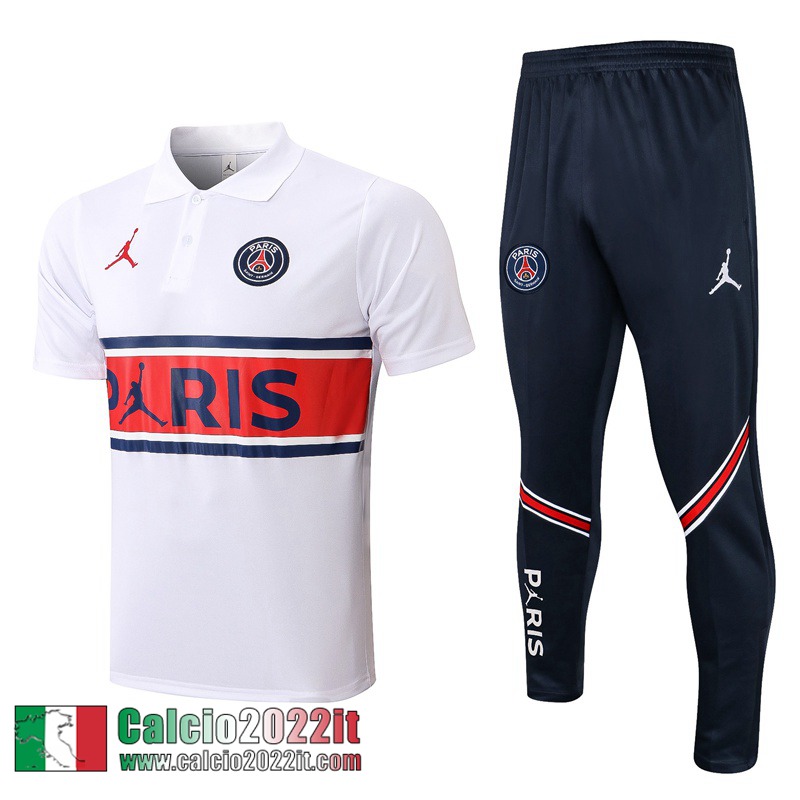 PSG Polo bianca Uomo 21 22 PL276