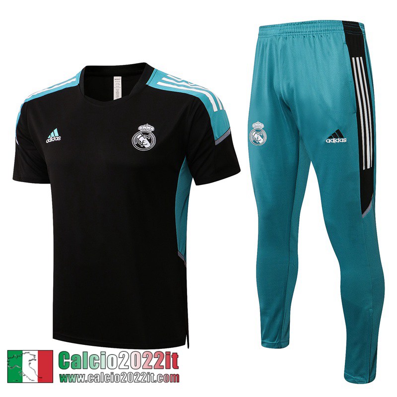 Real Madrid T-Shirt Nero Uomo 21 22 PL280