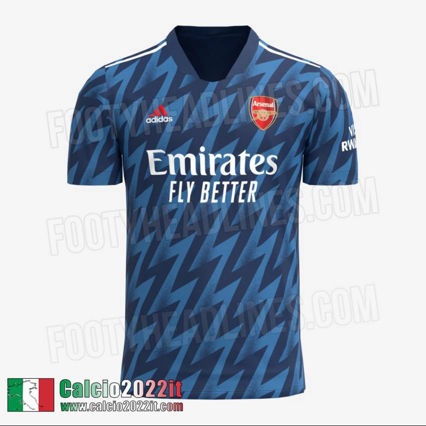 Terza Maglia Calcio Arsenal Versione Trapelata 2021 2022