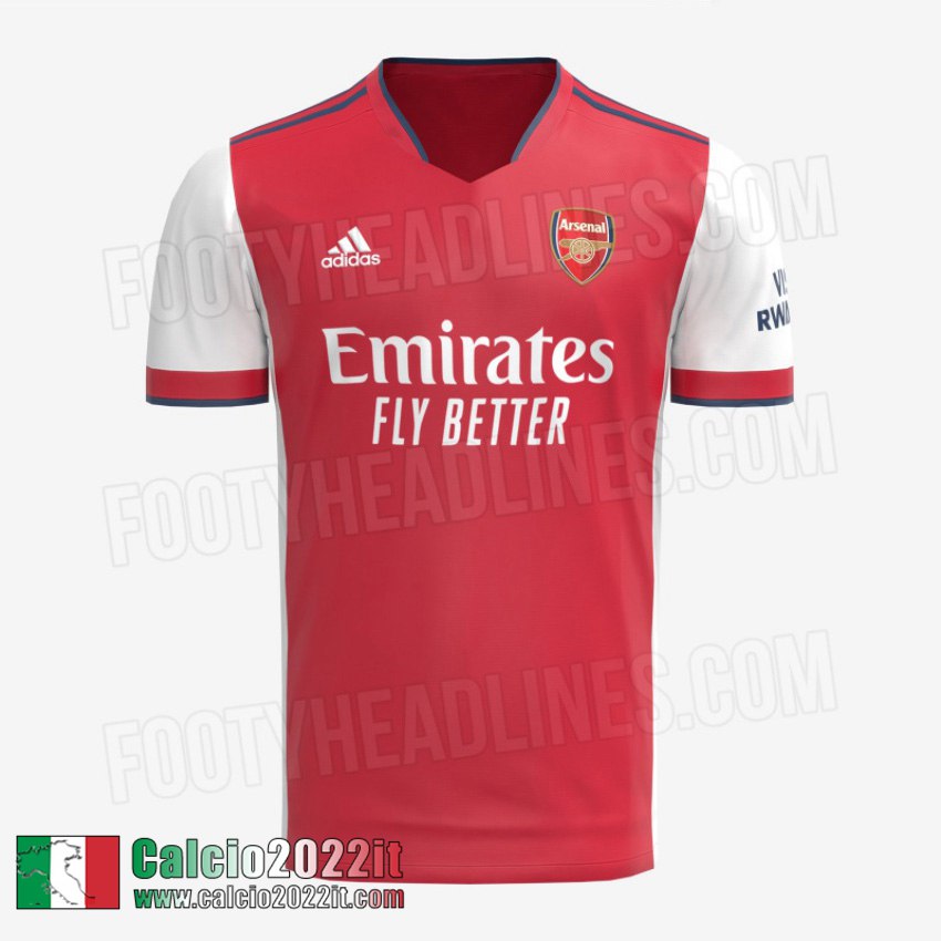 Prima Maglia Calcio Arsenal Versione Trapelata 2021 2022