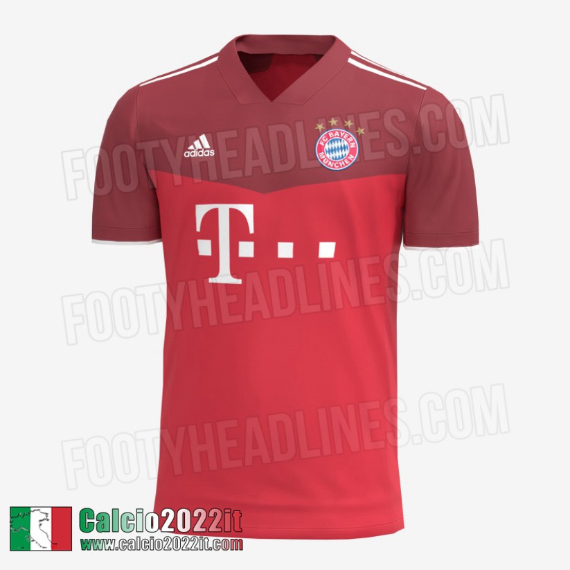 Prima Maglia Calcio Bayern Monaco Versione Trapelata 2021 2022