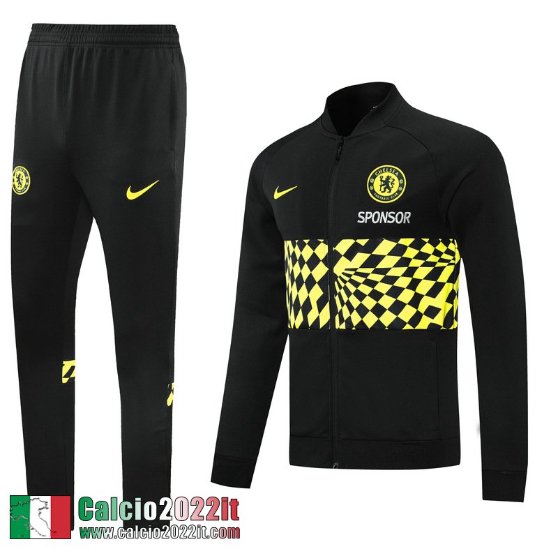 Chelsea Full-Zip Giacca Nera Jk17 2021 2022