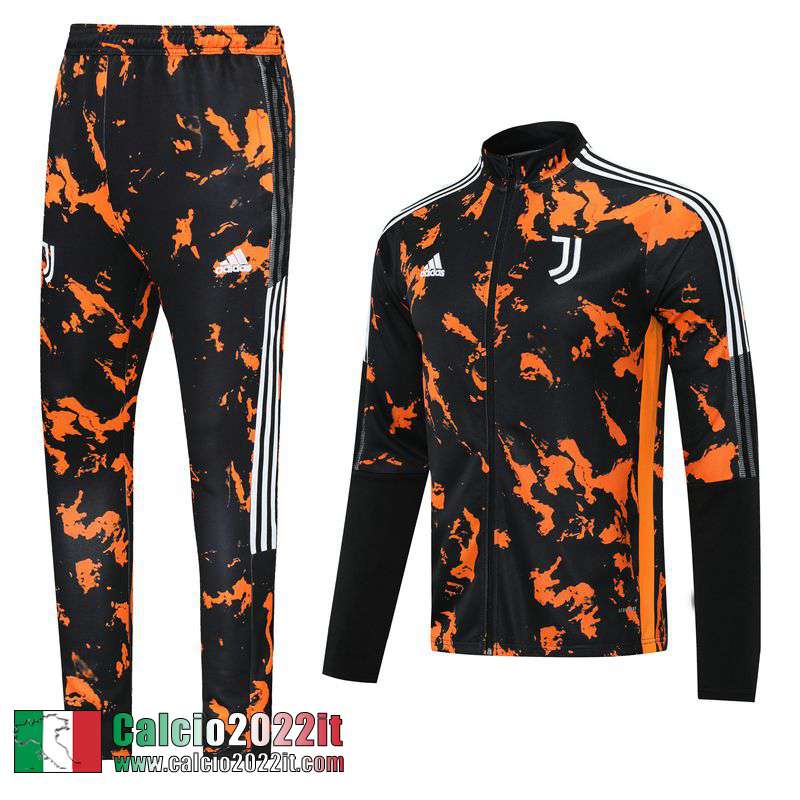 Juventus Turin Full-Zip Giacca Arancio Nera Jk20 2021 2022