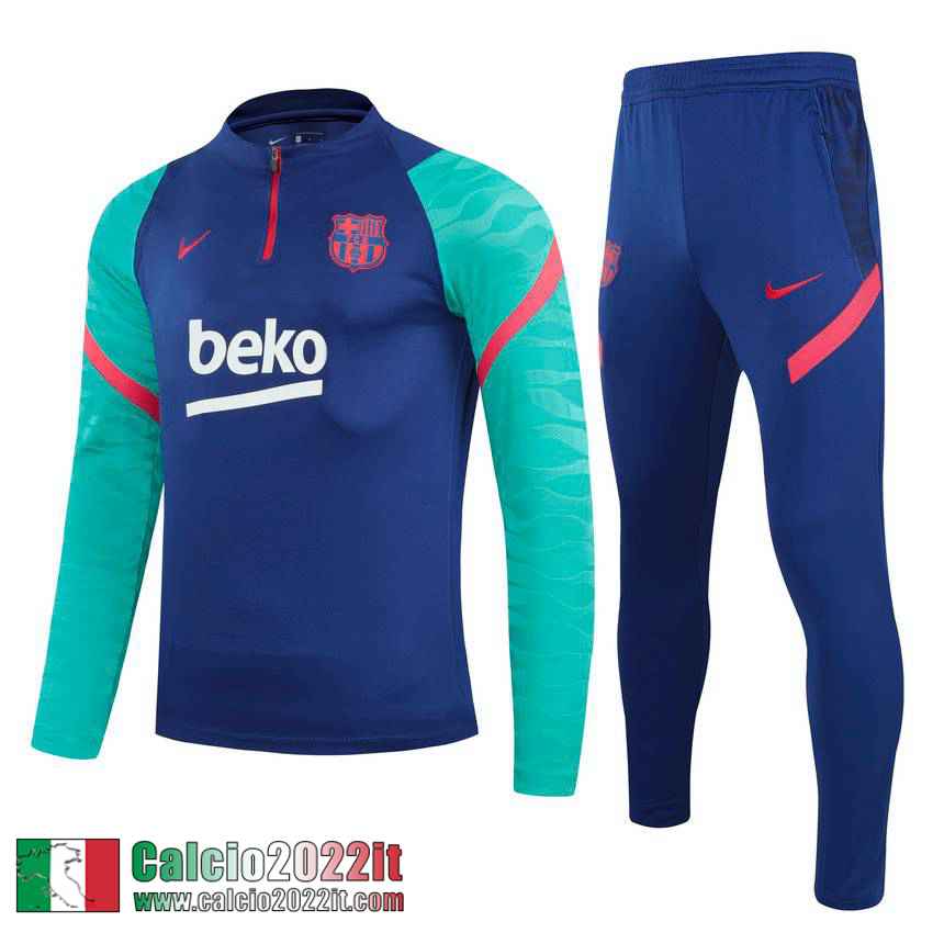 Barcellona Tuta Calcio Azzurra Tg02 2021 2022