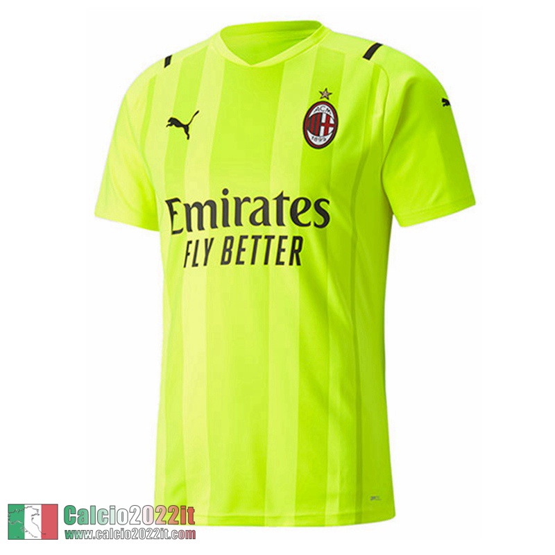 Prima Maglie Calcio AC Milan Portiere 2021 2022