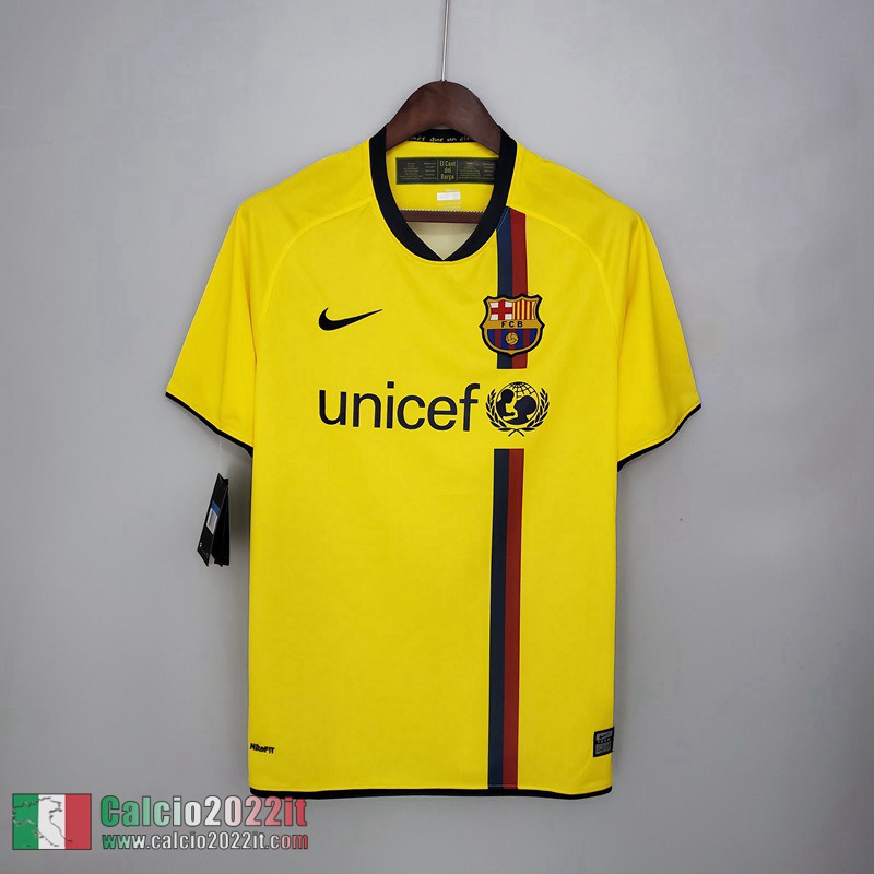 Seconda Retro Maglie Calcio Barcellona 08/09 RE86