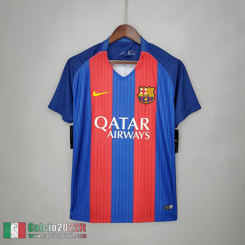 Prima Retro Maglie Calcio Barcellona 16/17 RE148