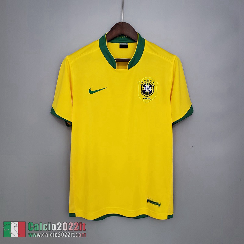 Prima Retro Maglie Calcio Brasile 2006 RE78