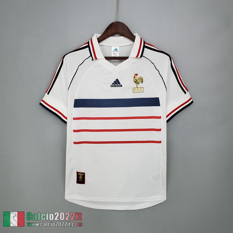 Seconda Retro Maglie Calcio Francia 1998 RE98