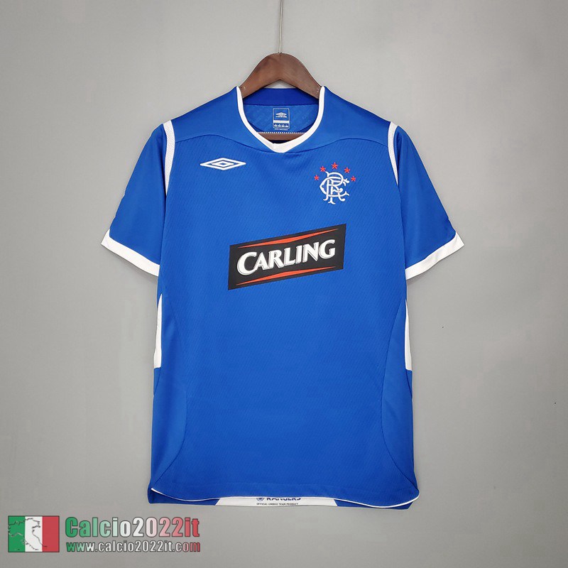 Prima Retro Maglie Calcio Rangers 08/09 RE137