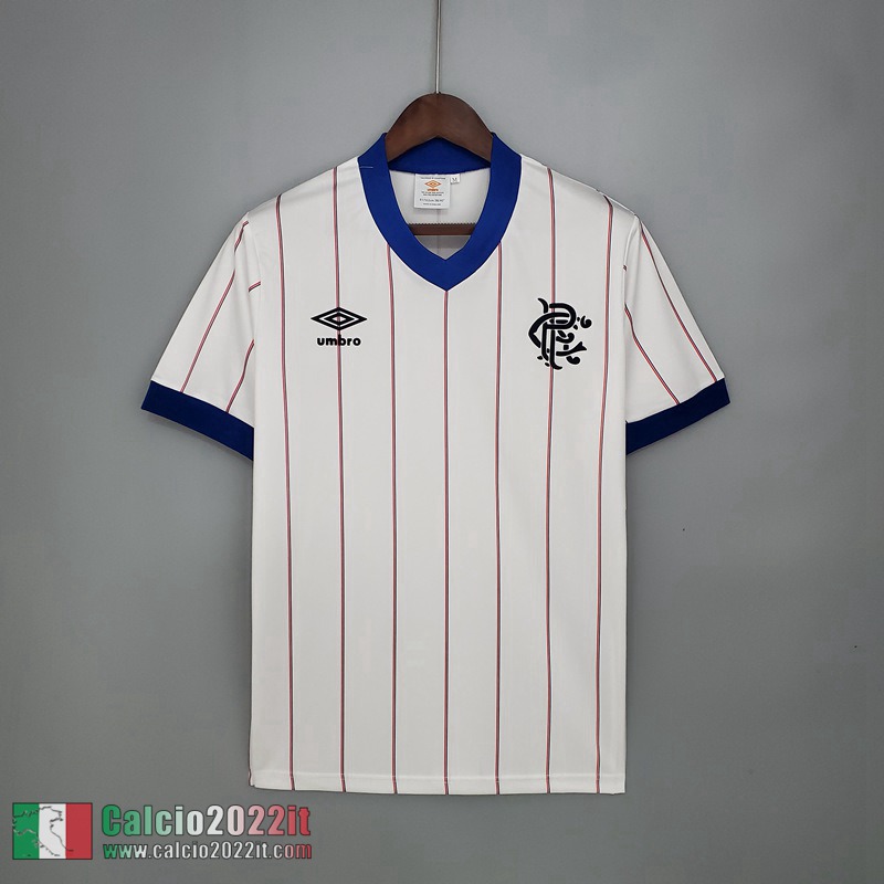 Seconda Retro Maglie Calcio Rangers 82/83 RE145