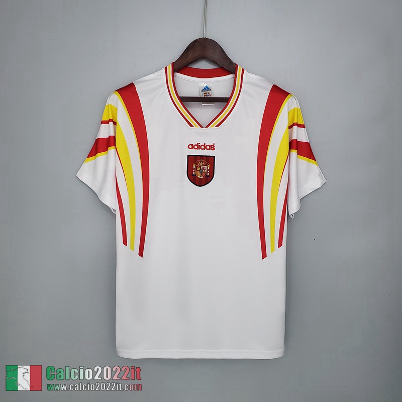 Seconda Retro Maglie Calcio Spain 1996 RE83