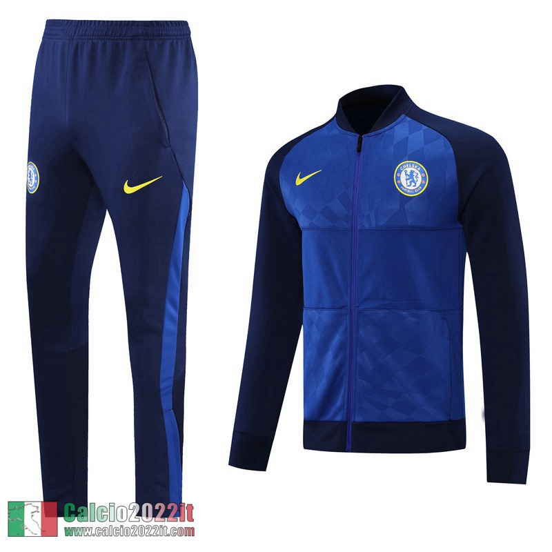 Chelsea Full-Zip Giacca Blu scuro 2021 2022 JK48