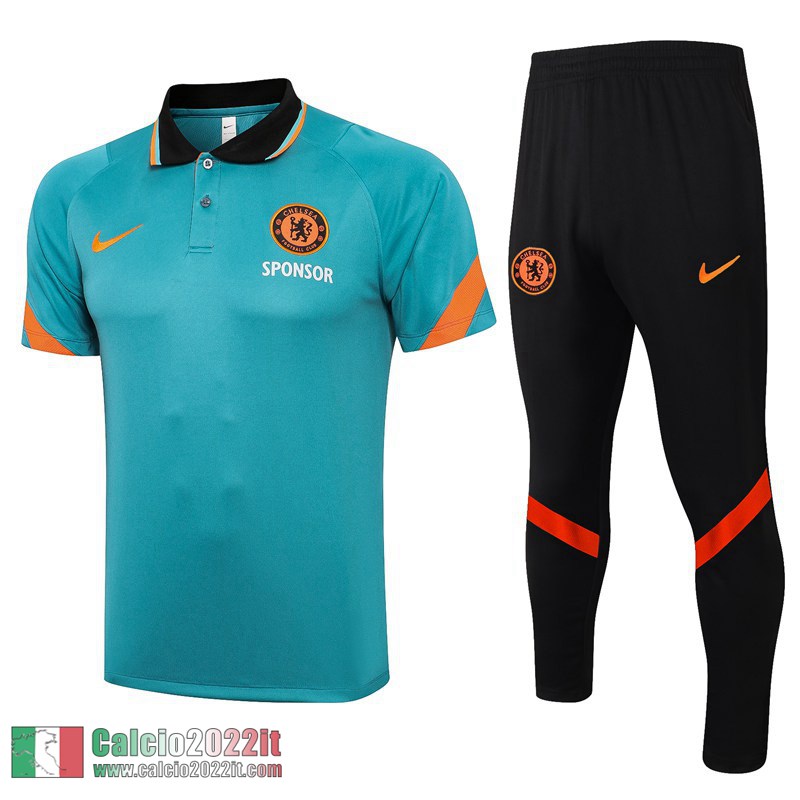 Chelsea Maglia Polo Erba verde 2021 2022 PL42