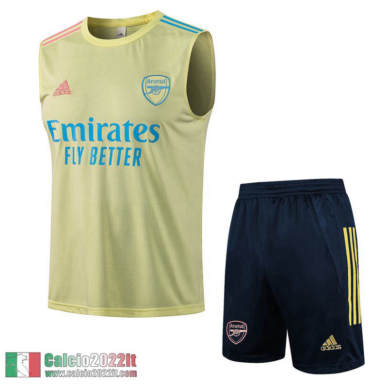 Arsenal Maglia Senza Maniche giallo 2021 2022 PL66