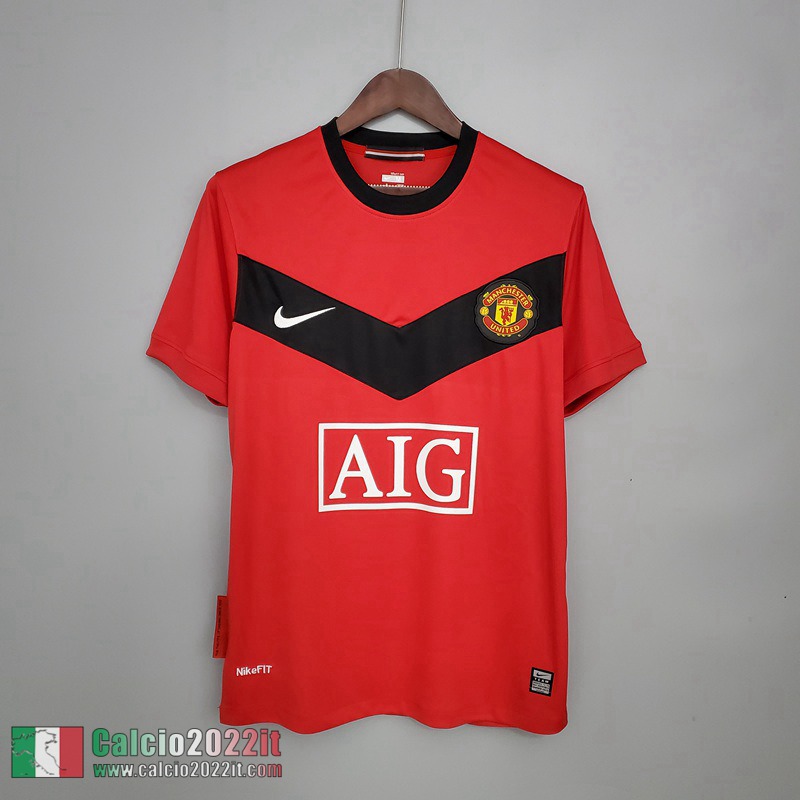 Prima Retro Maglie Calcio Manchester United 09-10 RE54