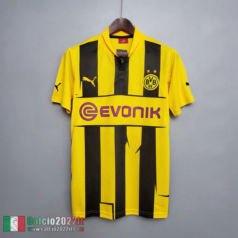 Prima Retro Maglie Calcio Dortmund 12/13 RE07