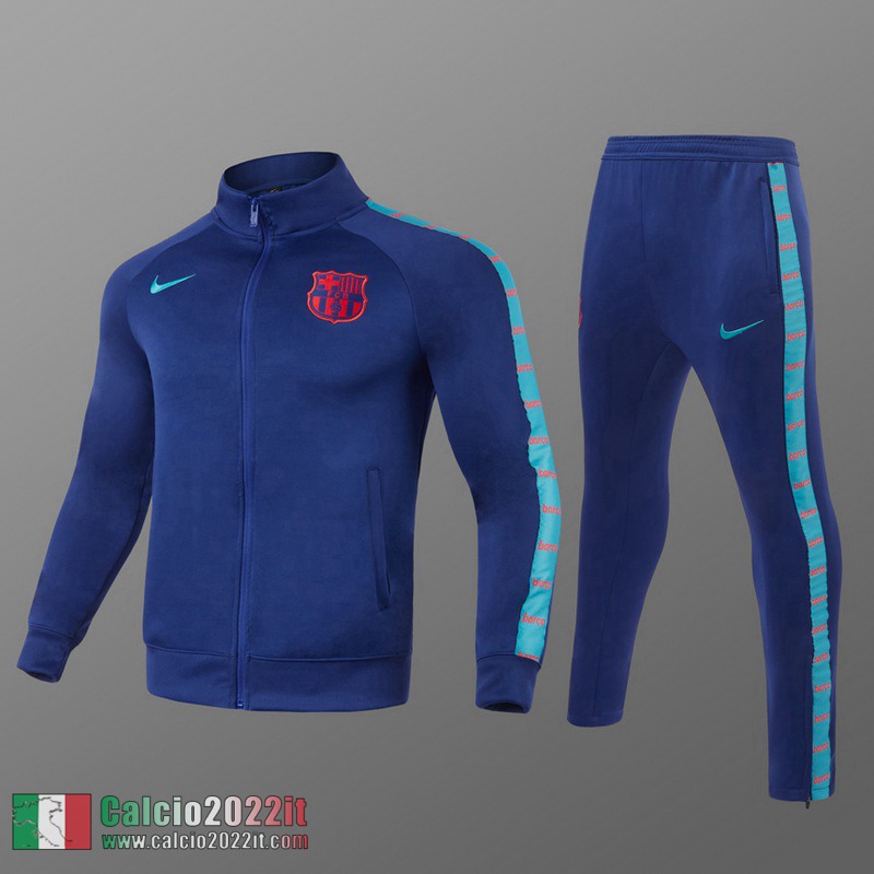 Barcellona Full-Zip Giacca Bambini blu 2021 2022 TK17