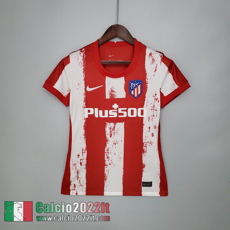 Prima Atletico Madrid Maglia Calcio Donna 2021 2022