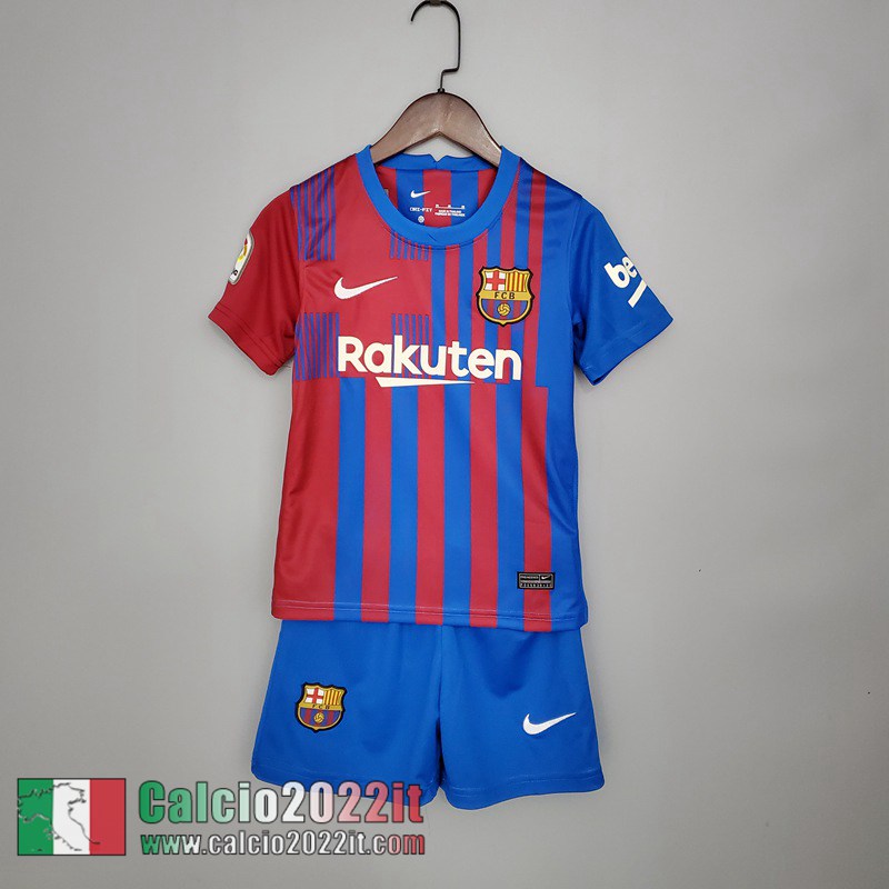 Prima Barcellona Maglia Calcio Bambini 2021 2022