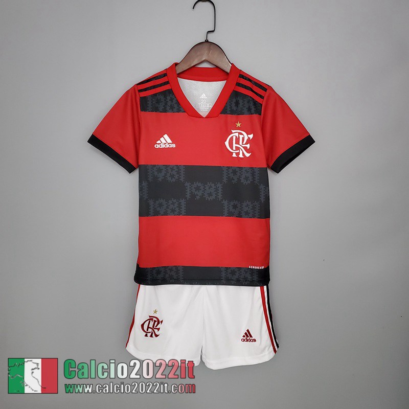 Prima Flamengo Maglia Calcio Bambini 2021 2022