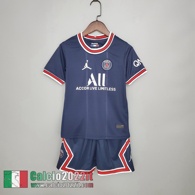 Prima PSG Maglia Calcio Bambini 2021 2022