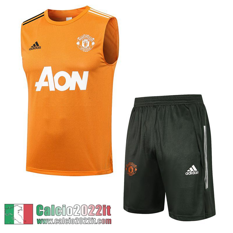 Manchester United Senza Maniche Uomo giallo PL91 2021 2022