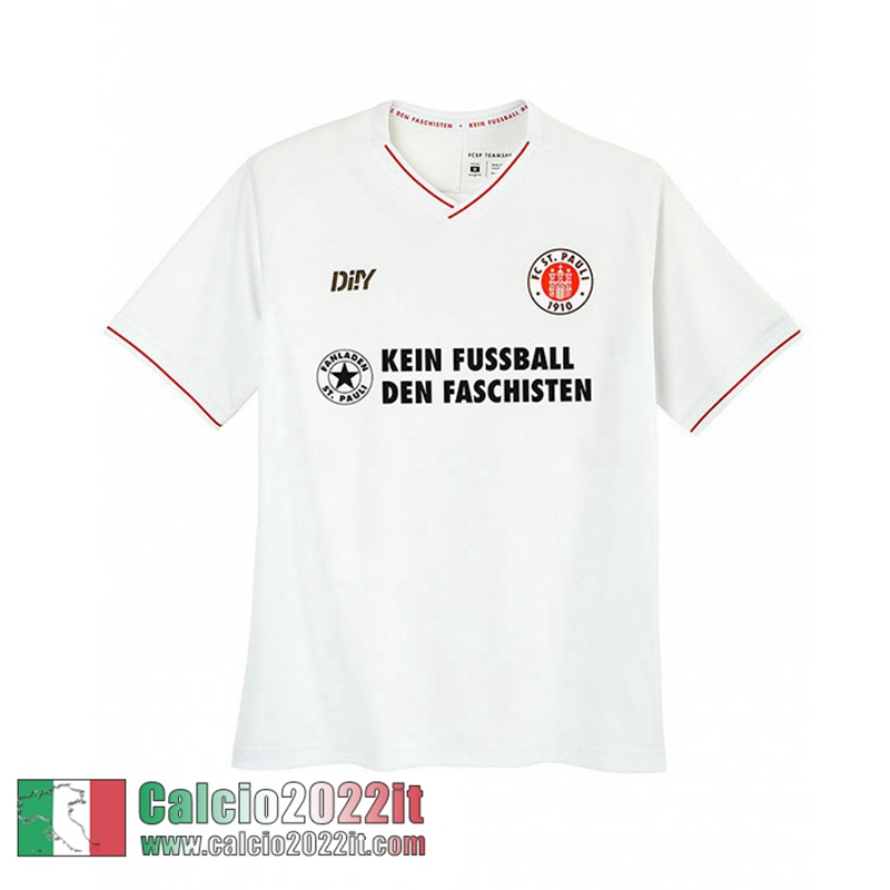 Seconda St Pauli Maglia Calcio Uomo 2021 2022