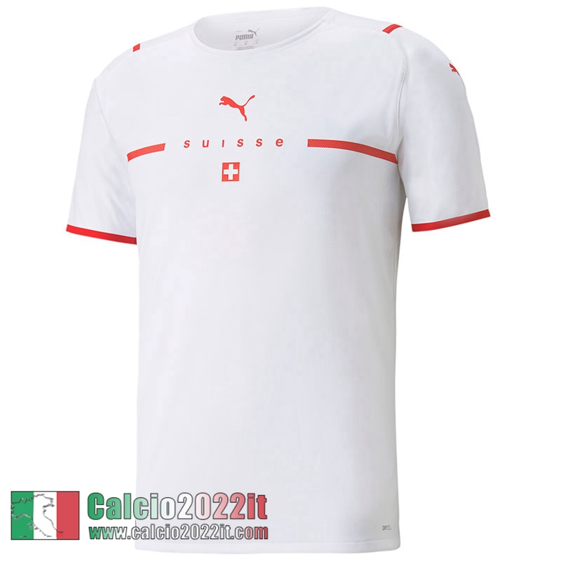 Seconda Svizzera Maglia Calcio Uomo EURO 2021