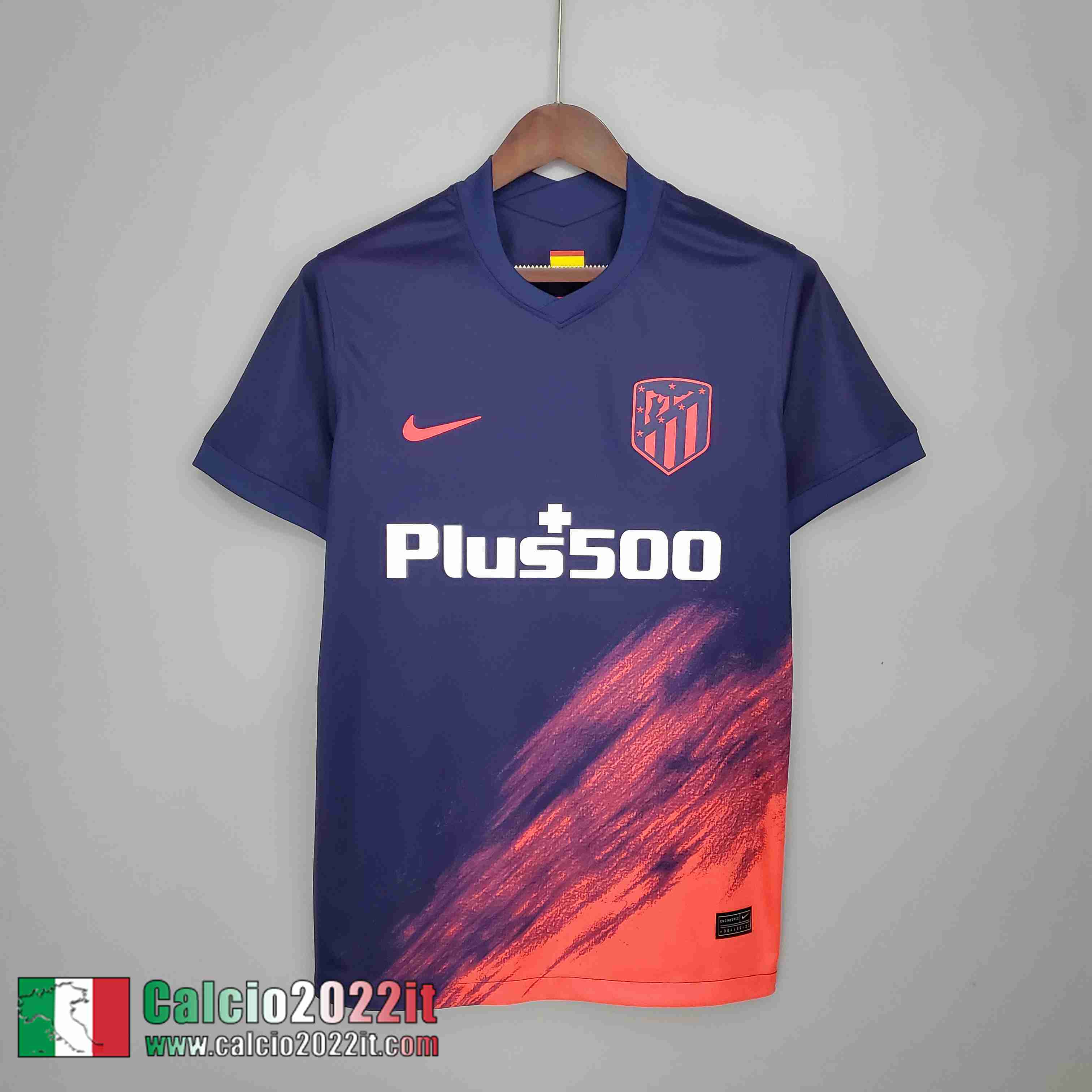 Seconda Atletico Madrid Maglia Calcio Uomo 2021 2022