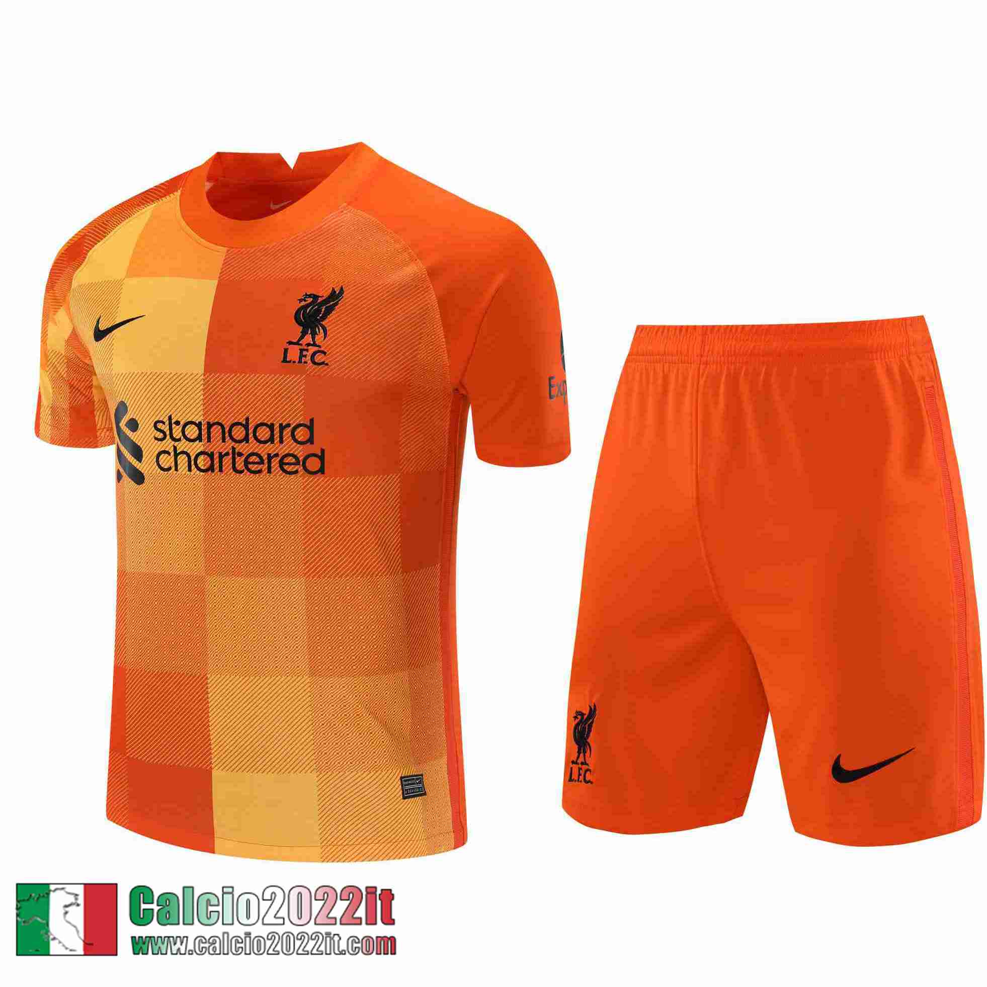 Portiere Liverpool Maglia Calcio Uomo 2021 2022