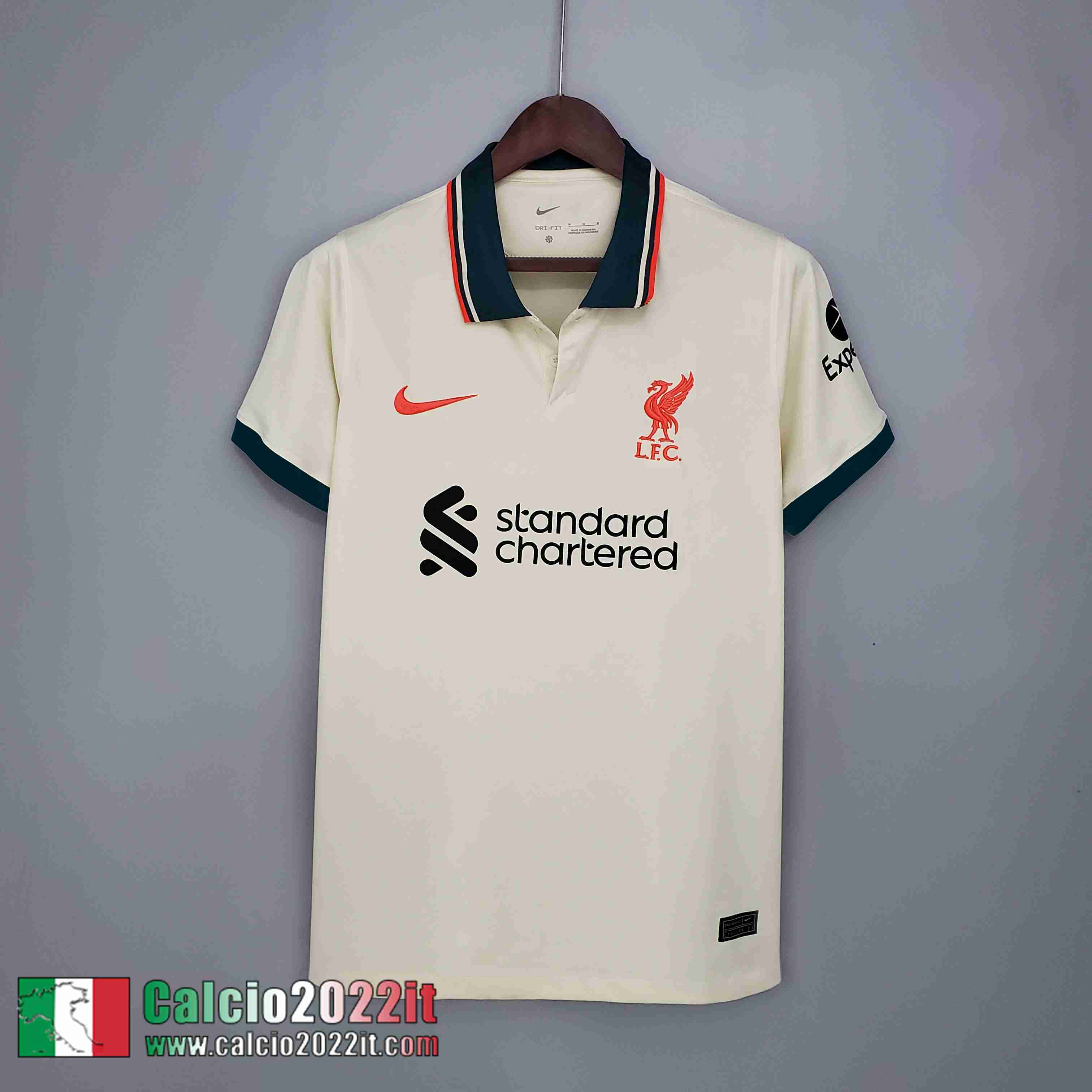 Seconda Liverpool Maglia Calcio Uomo 2021 2022