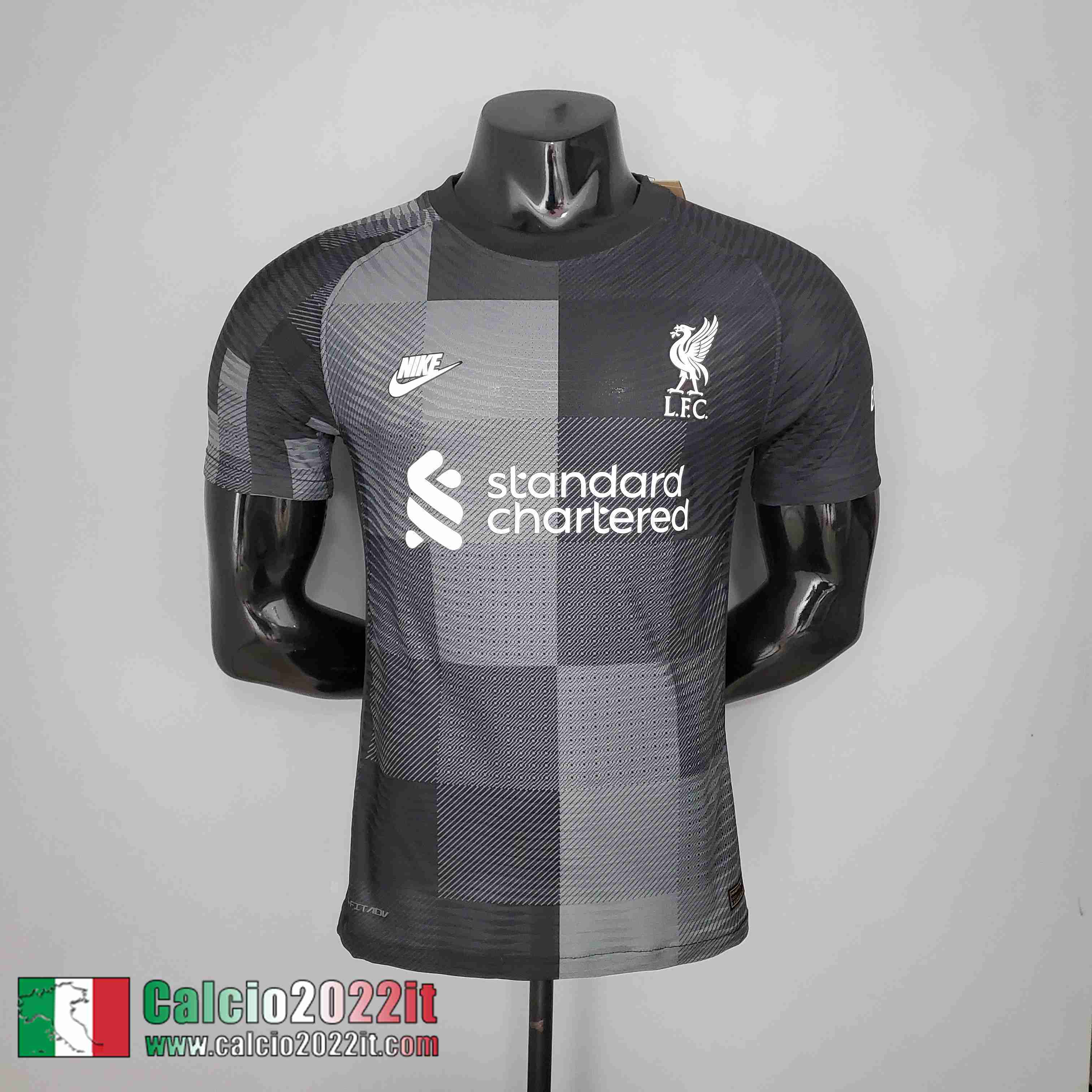 Portiere Liverpool Maglia Calcio Uomo 2021 2022