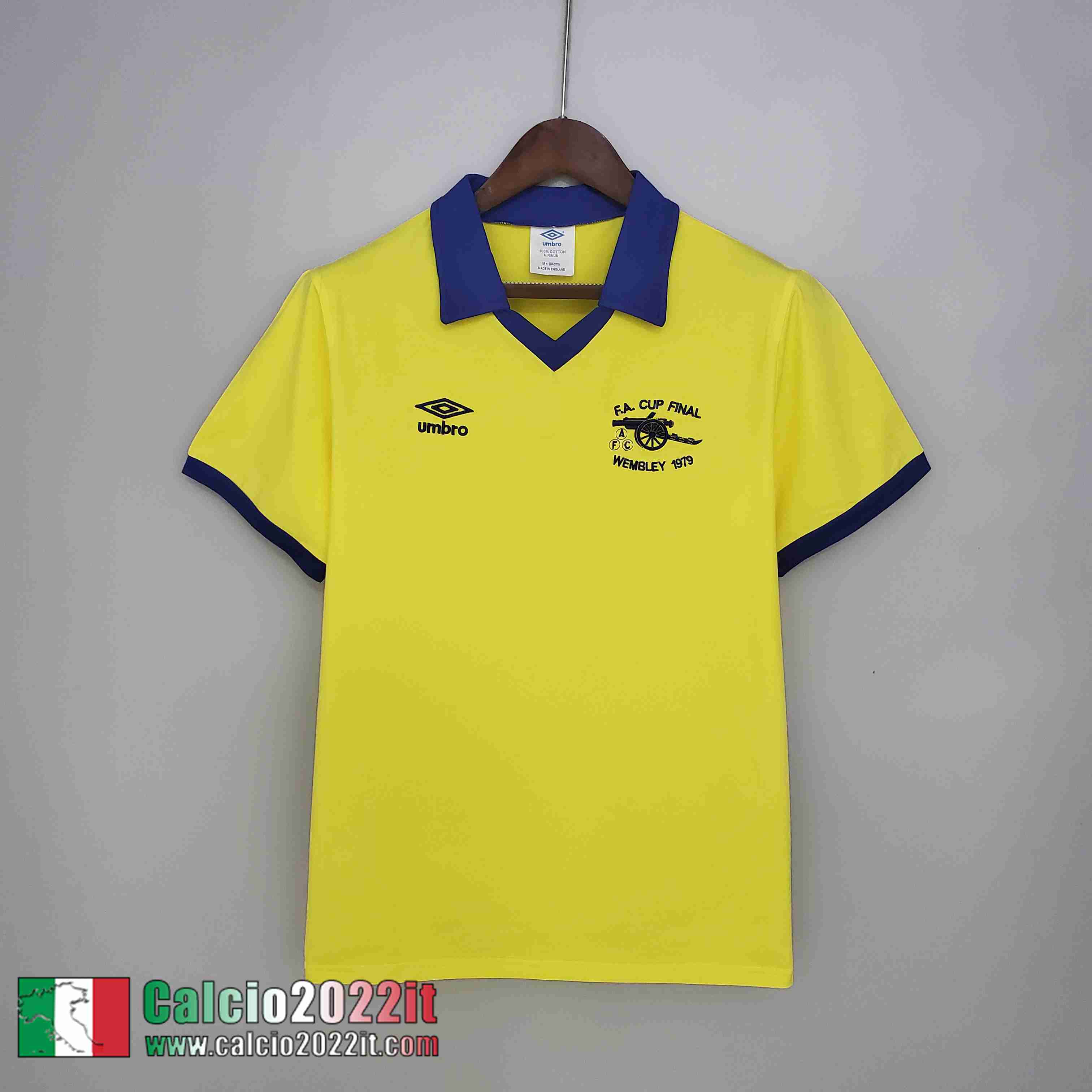 Seconda Arsenal Maglia Calcio Retro Uomo 71/79