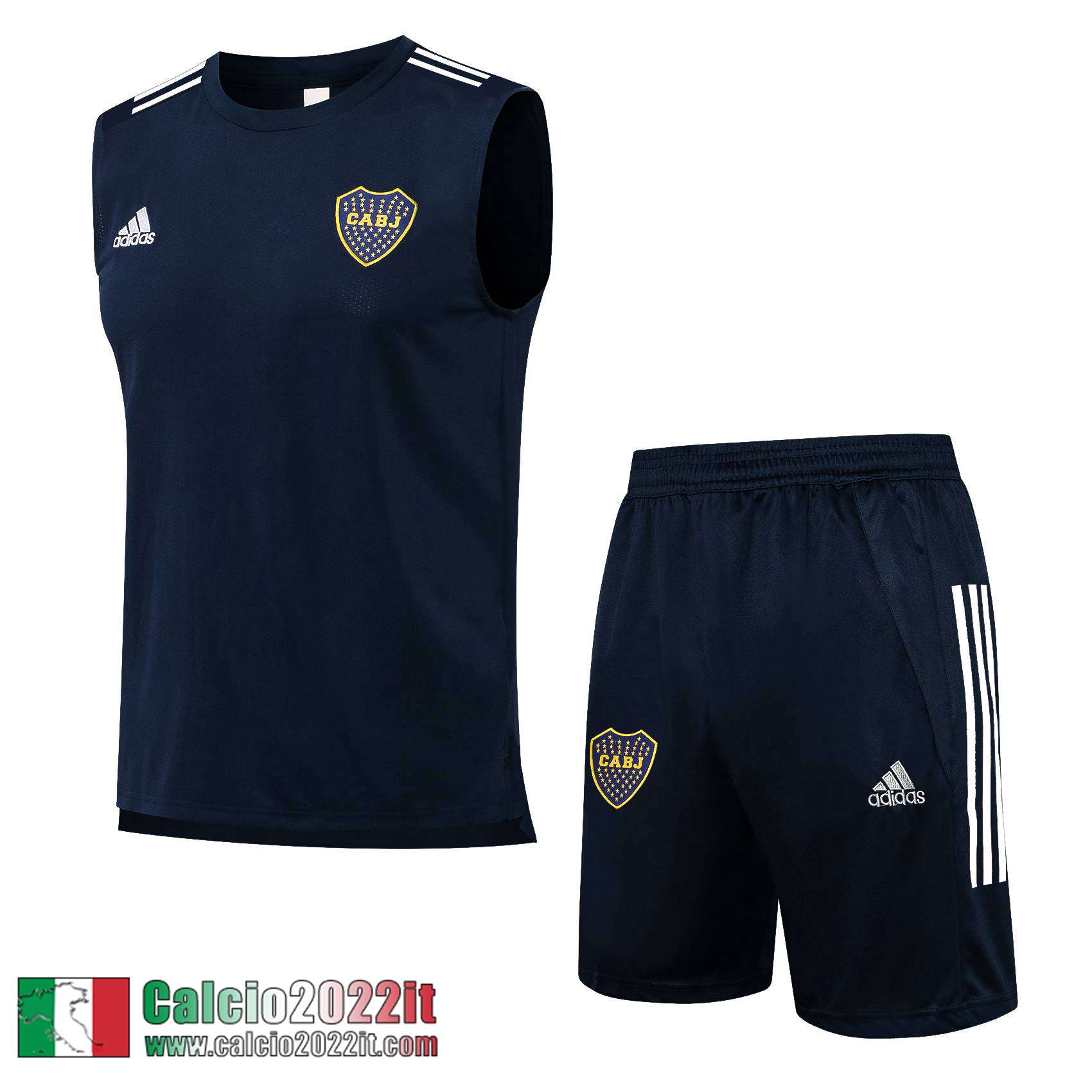 BOCA JUNIOR Senza Maniche Uomo blu PL112 2021 2022