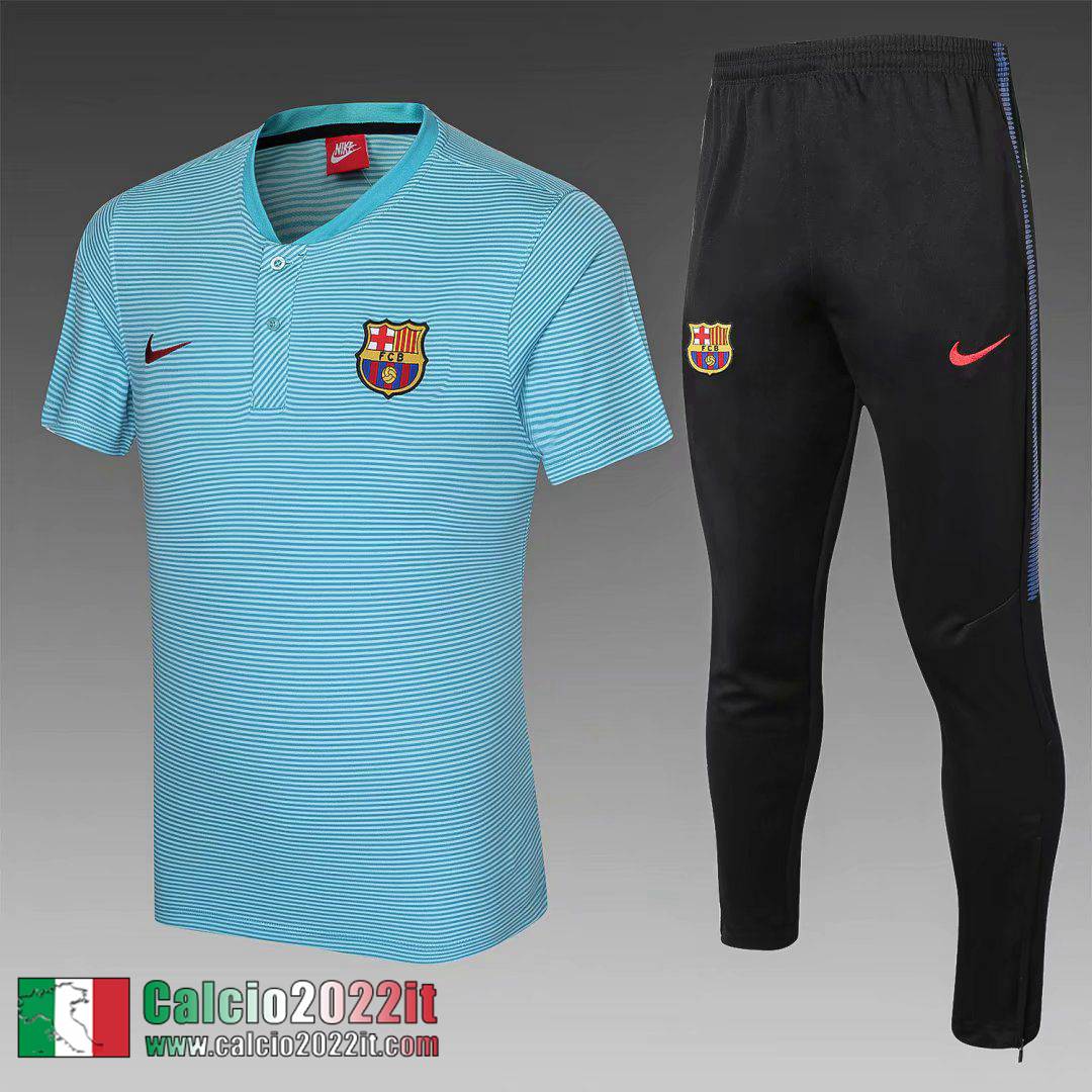 Barcellona Polo Uomo blu PL99 2021 2022