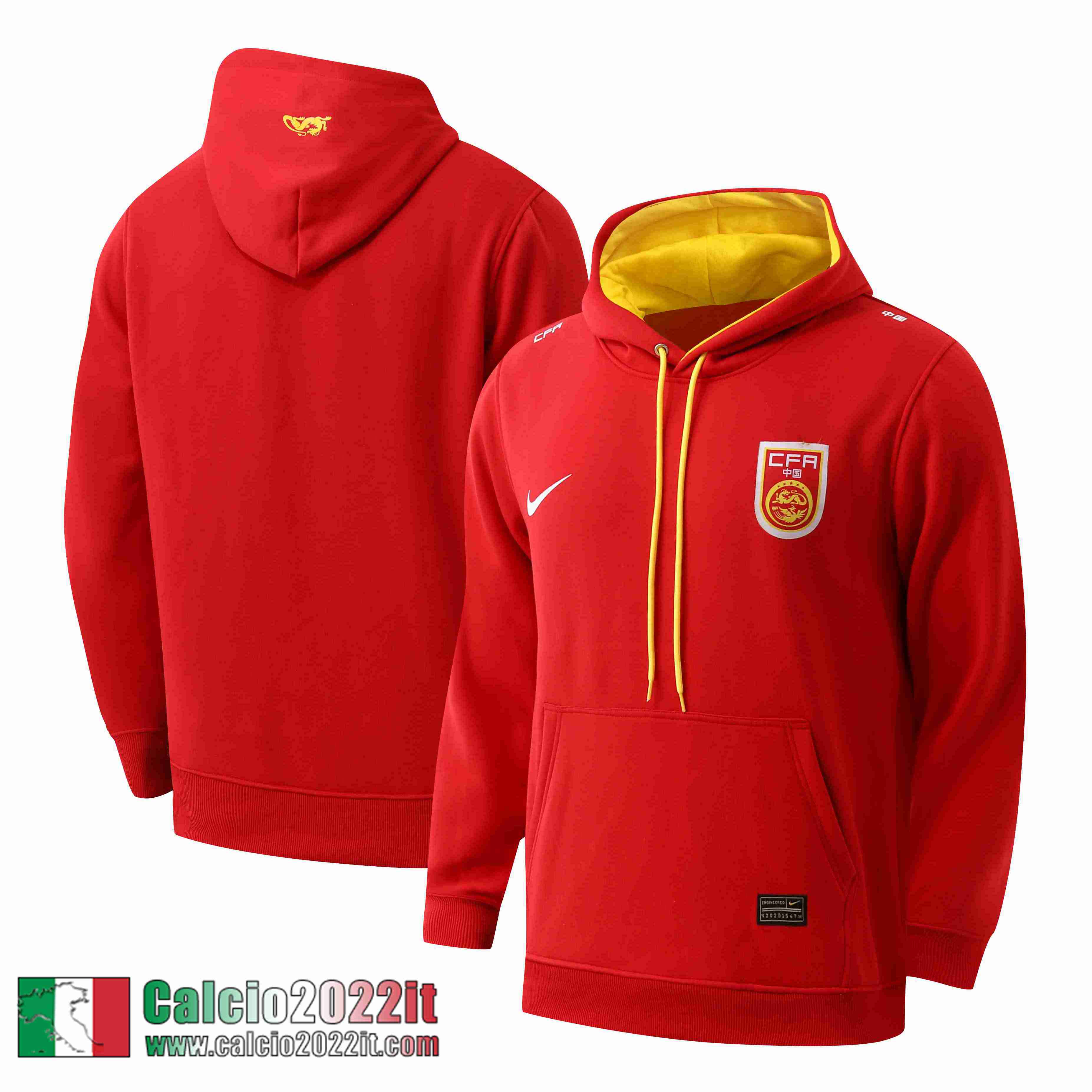 China Felpa Sportswear Uomo rosso SW18 2021 2022