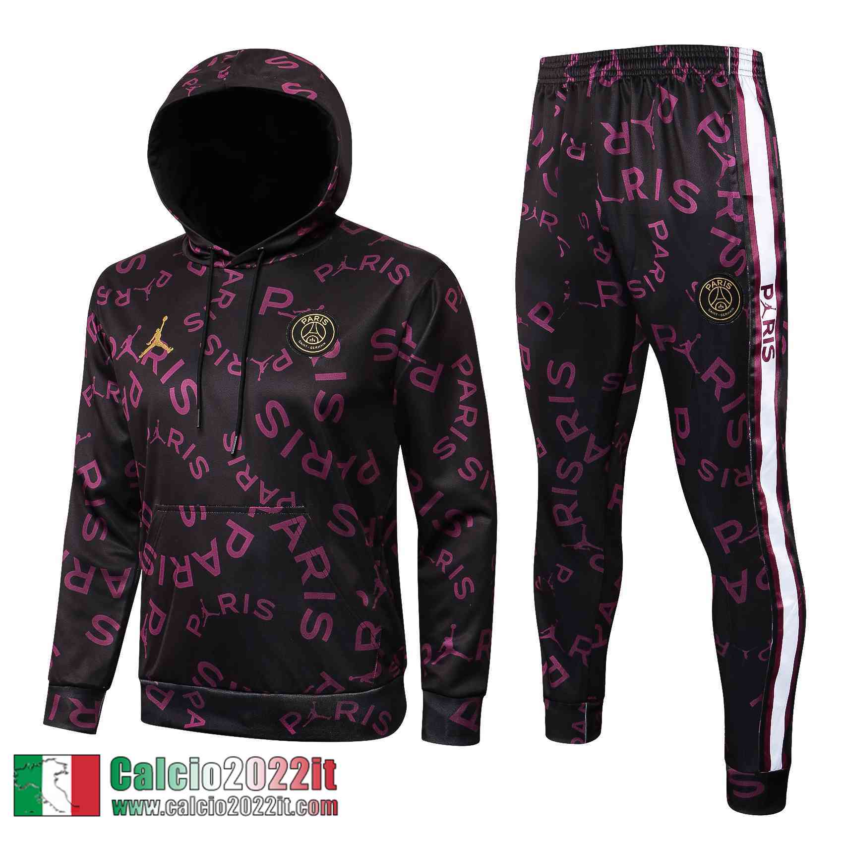 PSG Felpa Sportswear Uomo Nero SW20 2021 2022