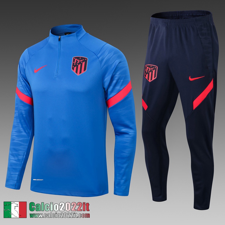 Atletico Madrid Tuta Calcio Uomo blu TG41 2021 2022