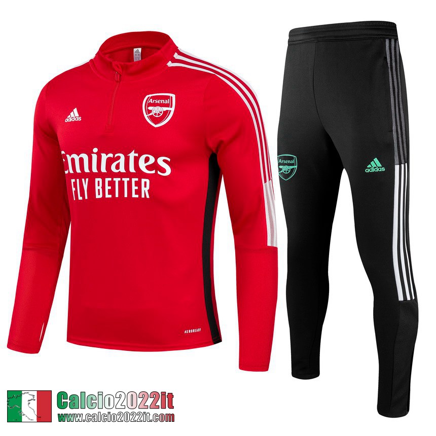 Arsenal Tuta Calcio Uomo rosso TG60 2021 2022