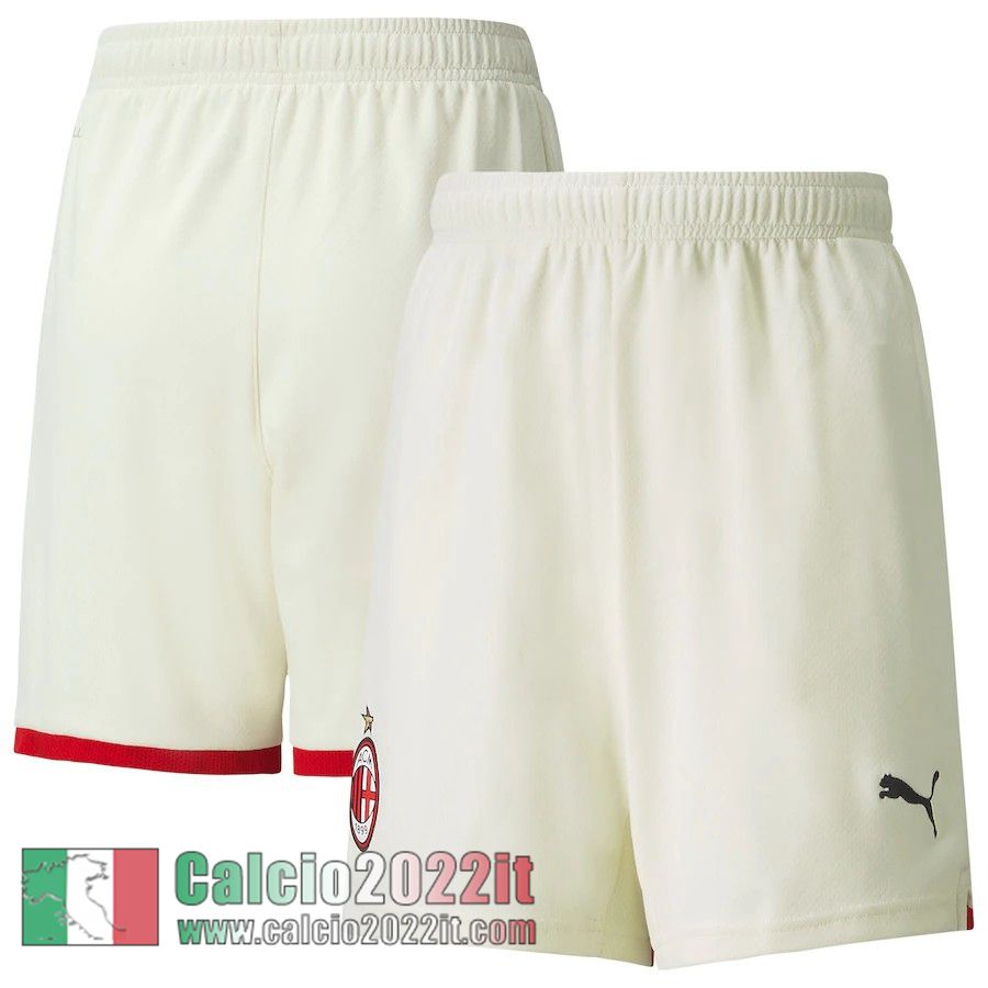 Seconda AC Milan Pantaloncini Calcio Uomo 2021 2022 DK53