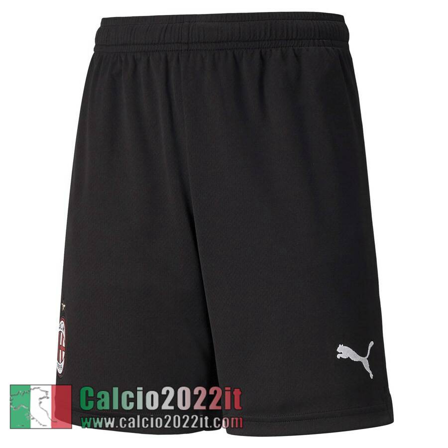 Prima AC Milan Pantaloncini Calcio Uomo 2021 2022 DK52