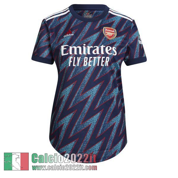 Third Arsenal Maglia Calcio Donna 2021 2022