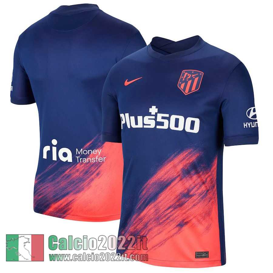 Seconda Atletico Madrid Maglia Calcio Uomo 2021 2022