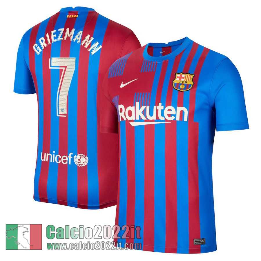 Prima Barcellona Maglia Calcio Uomo # Griezmann 7 2021 2022