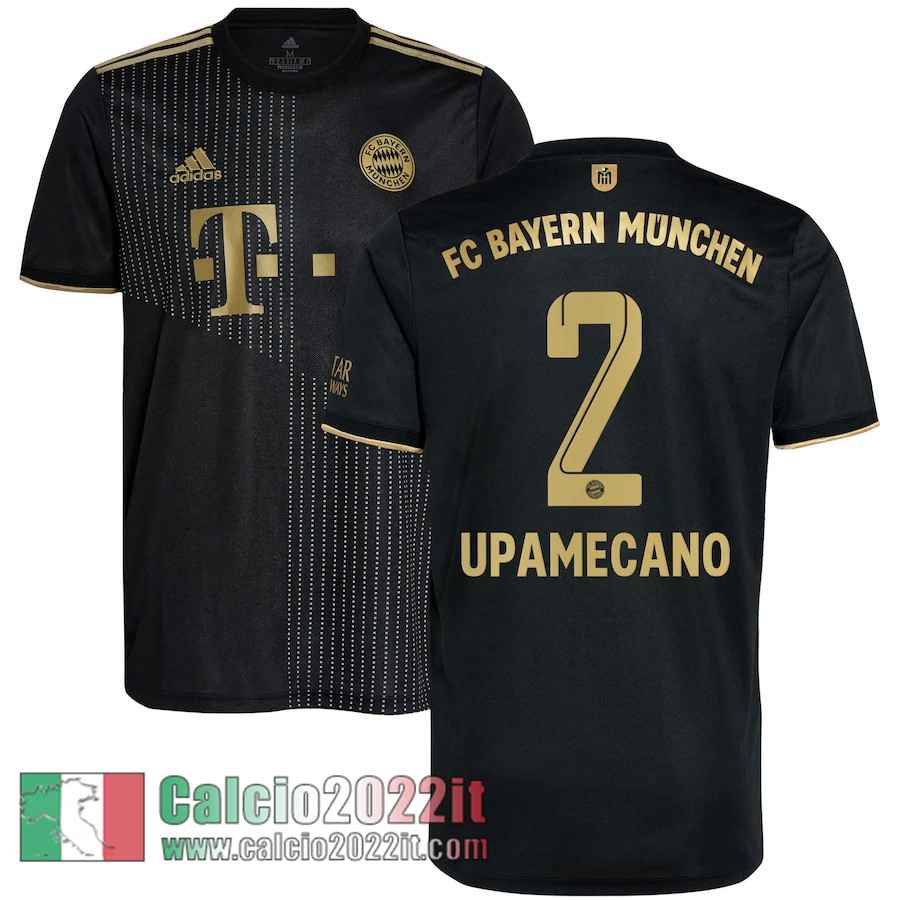 Seconda Bayern Monaco Maglia Calcio Uomo # Dayot Upamecano 2 2021 2022