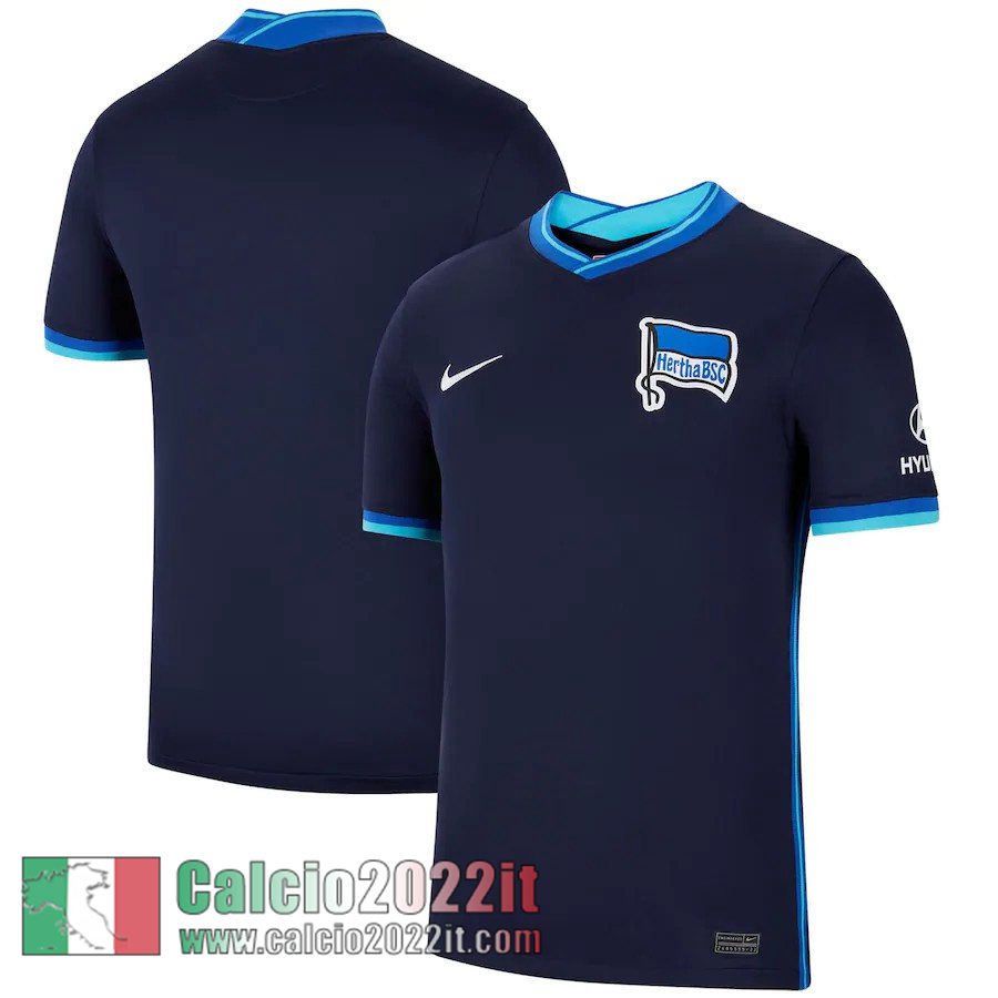 Seconda Hertha Berlin Maglia Calcio Uomo 2021 2022