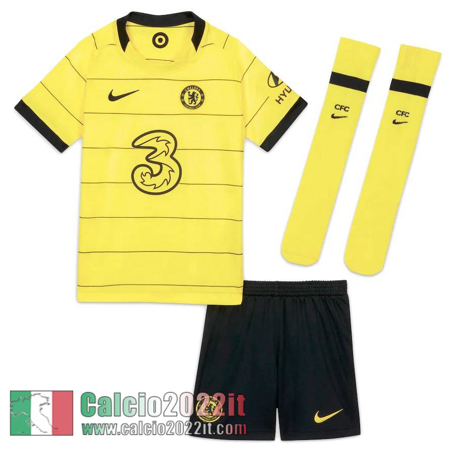 Seconda Chelsea Maglia Calcio Bambini 2021 2022